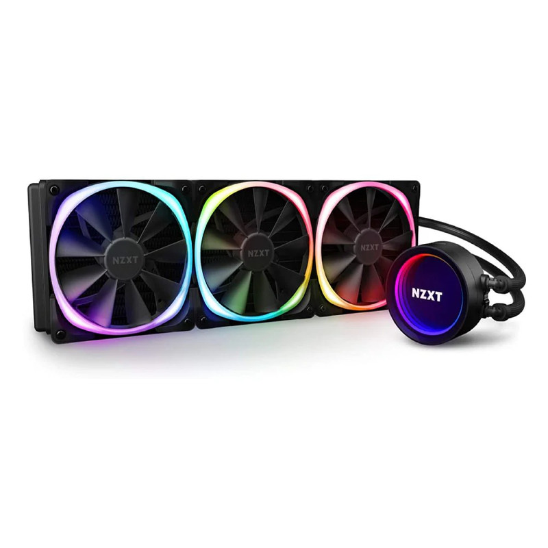 NZXT Kraken X73 RGB 360mm AIO Liquid Cooler - Black - مبرد